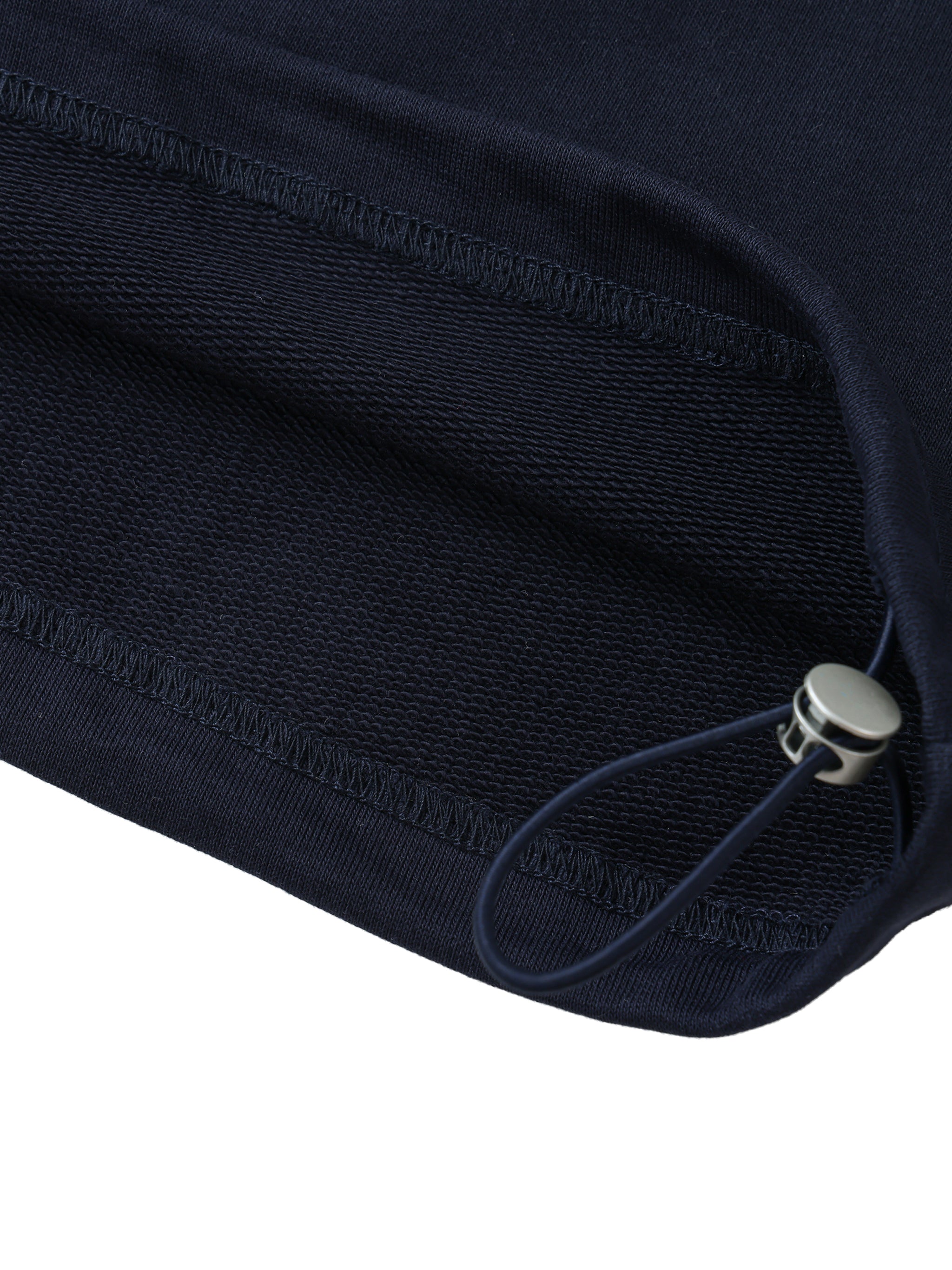 Urban Prep Striped Lapel Collar Sweatshirt